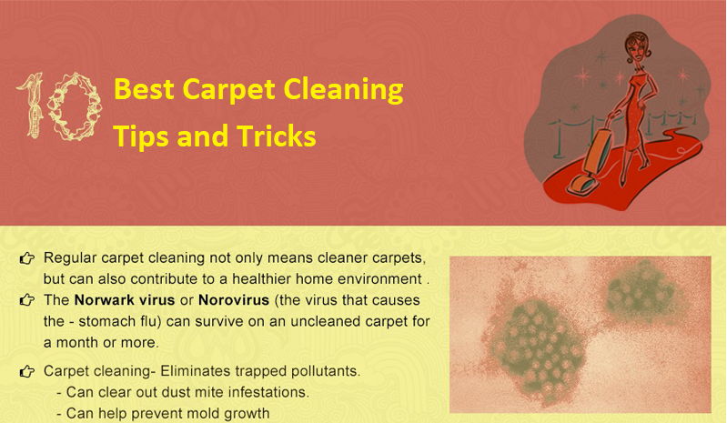 Carpet Cleaning : Top 10 Carpet Cleaning Tips and Tricks